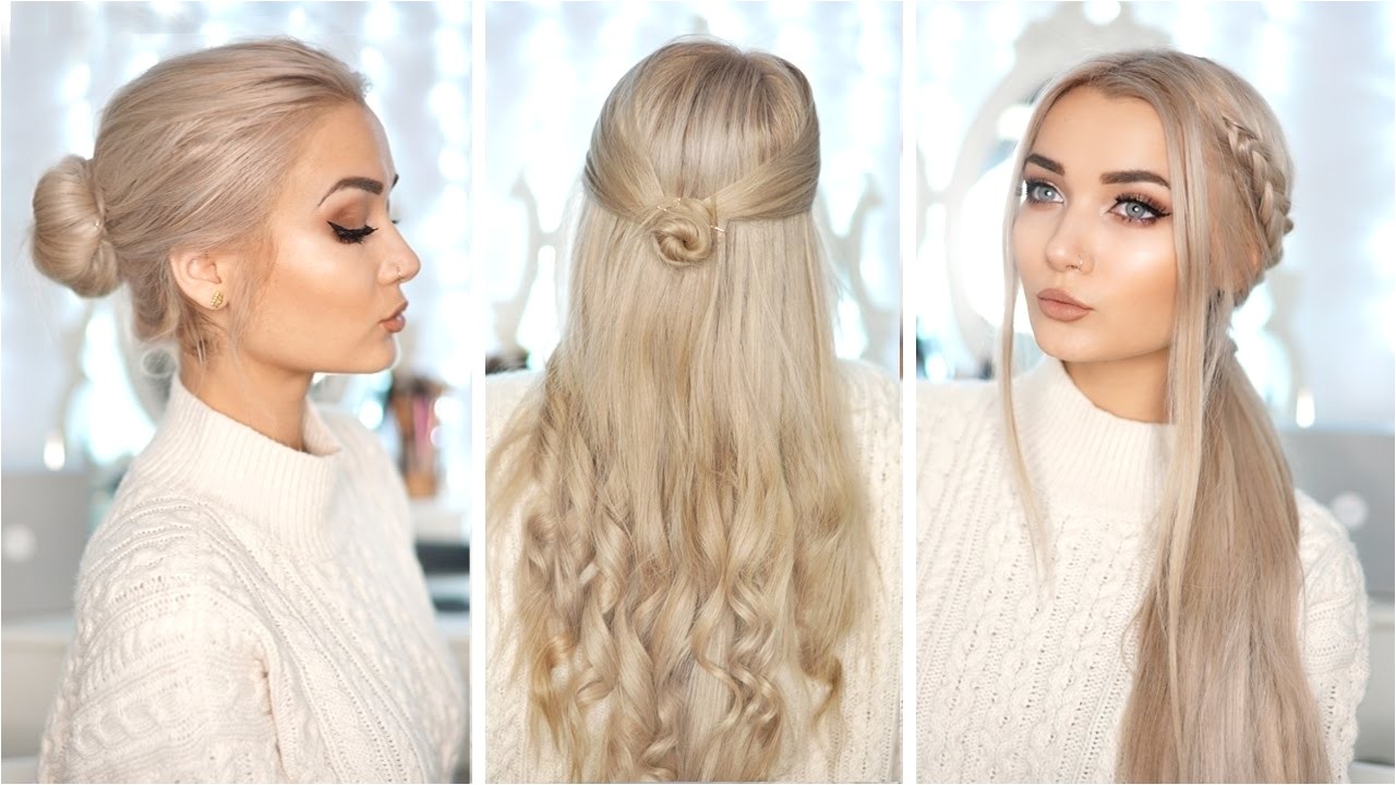 easy hairstyles for extensions