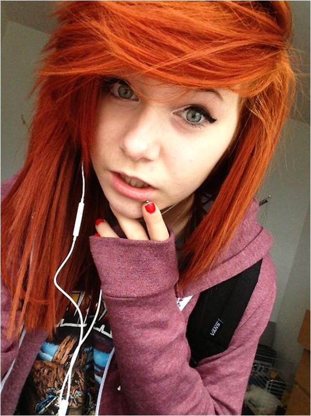 cute emo hairstyles for girls being different