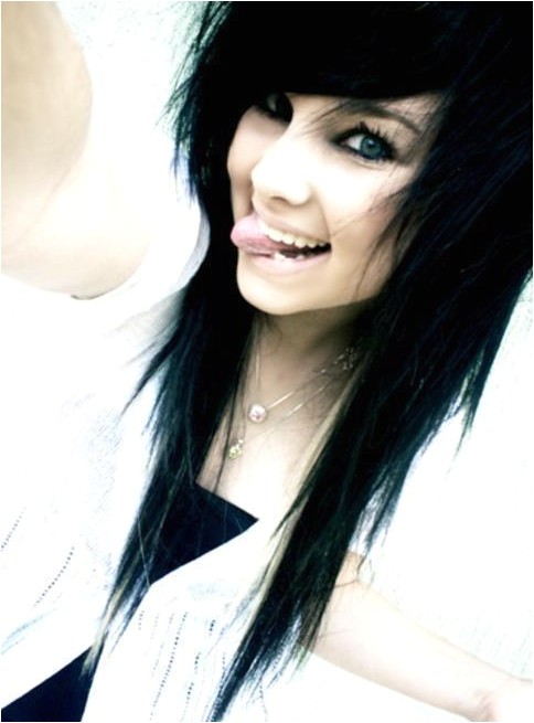 emo hairstyles for girls