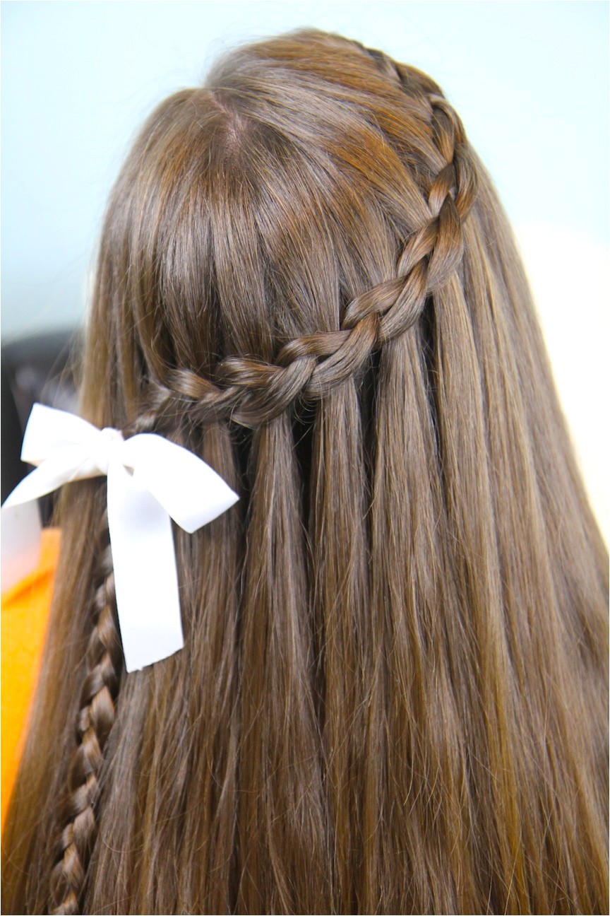 dutch waterfall braid cute girls hairstyles