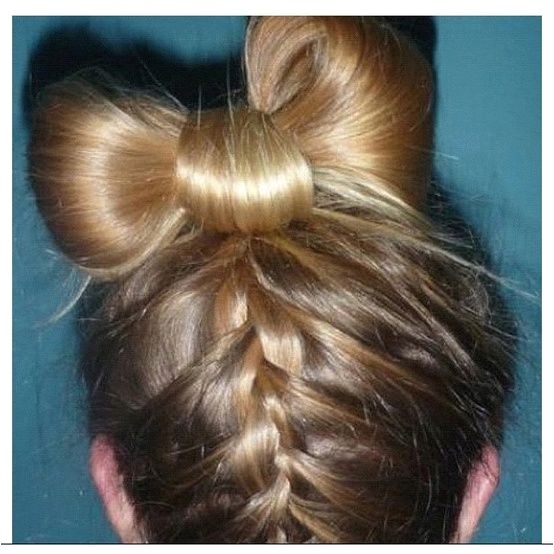 exclusive cute girls hairstyle bow braid