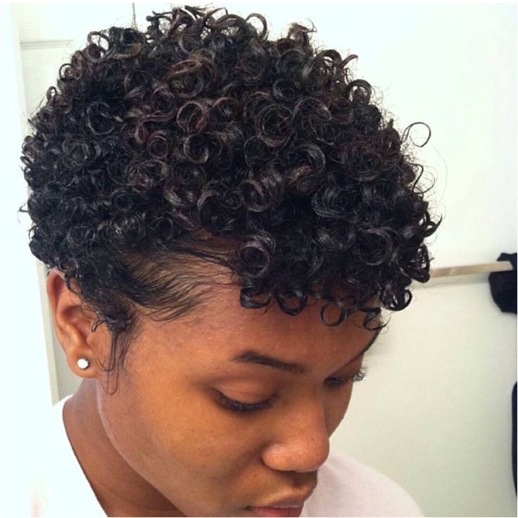 24 cute curly and natural short hairstyles for black women