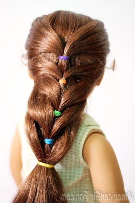 cute hairstyles for american girl dolls with long hair