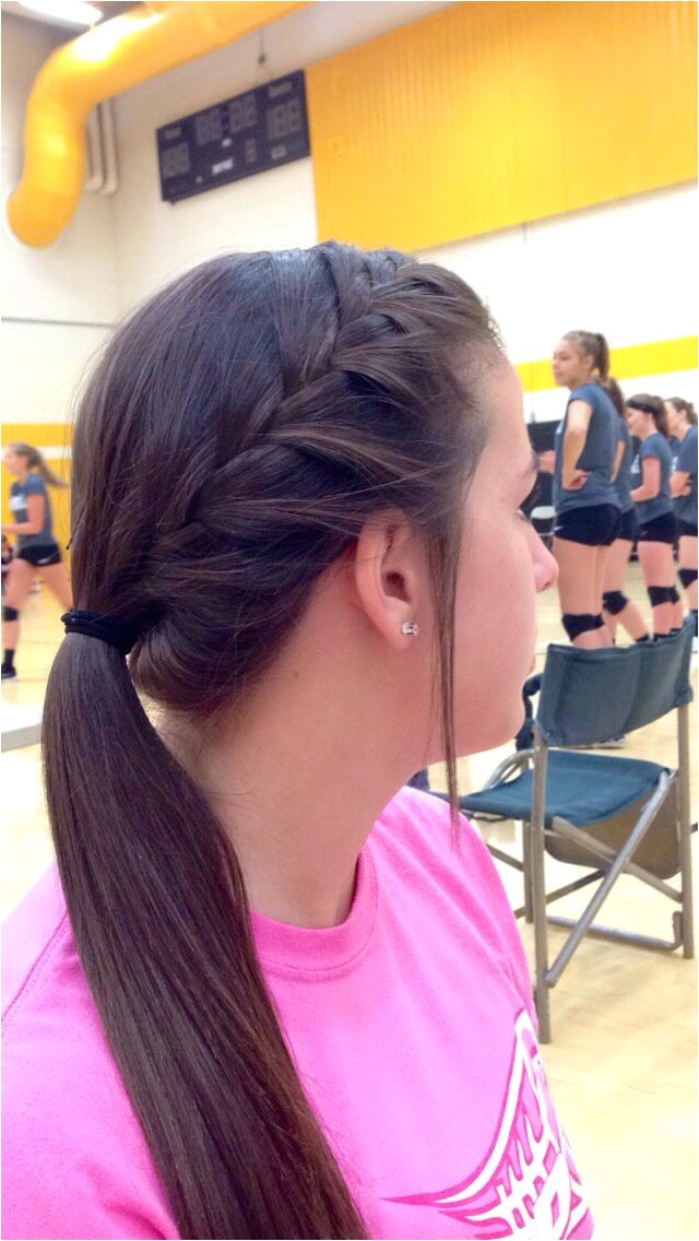 volleyball hair