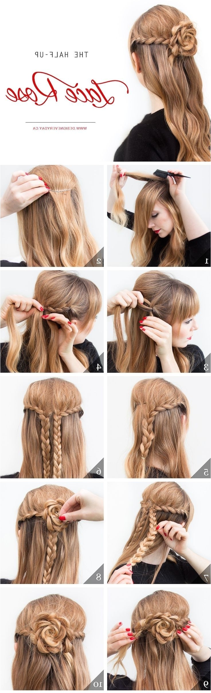 hairstyles for church easy