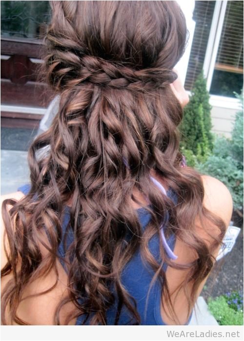 cute curly hairstyles for long hair tumblr
