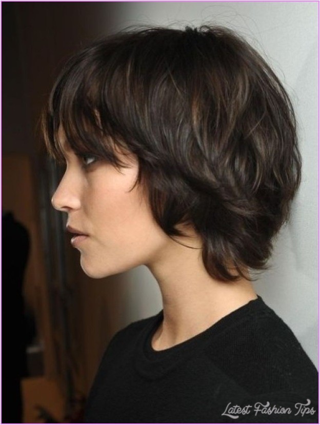 Cute Hairstyles for Dark Brown Hair Cute Short Black Hair Haircuts Latestfashiontips