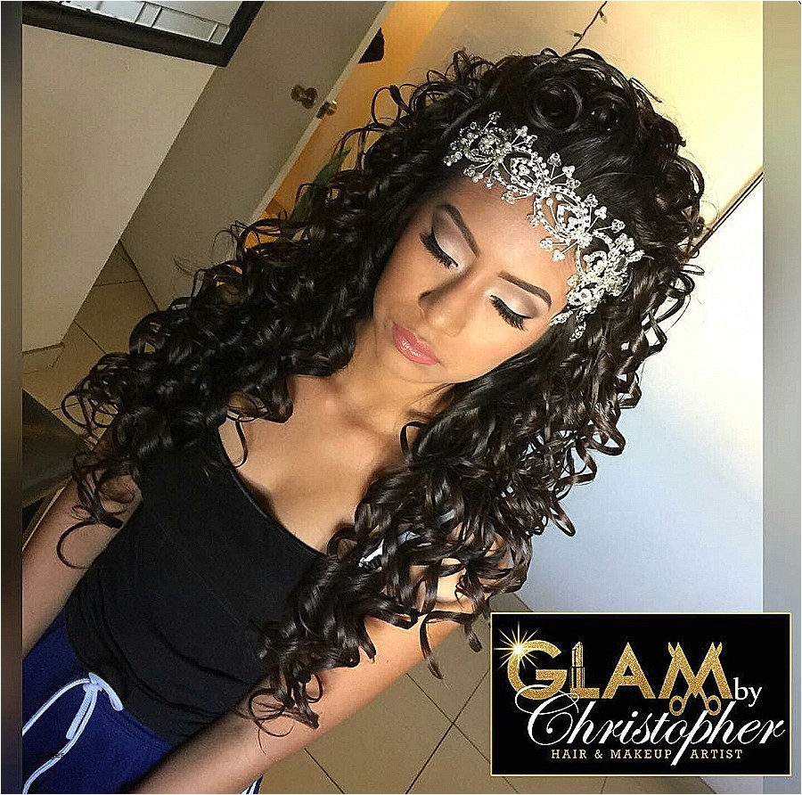 curly hairstyles for quinceaneras