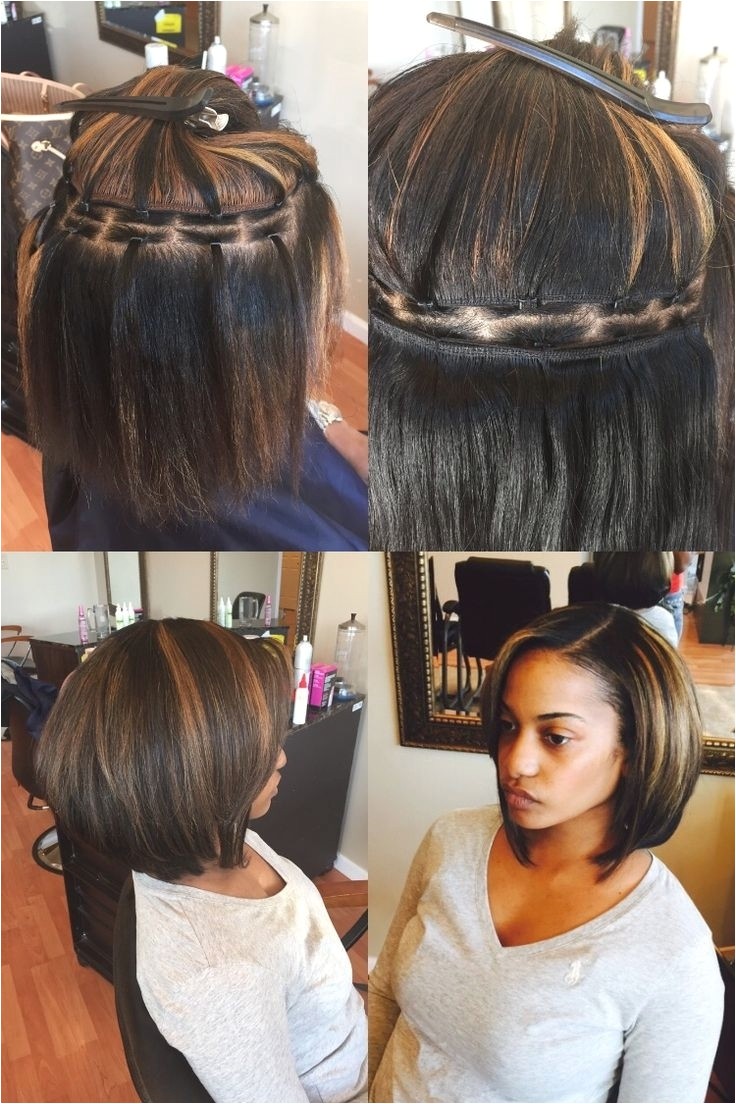 cute hairstyles with sew ins
