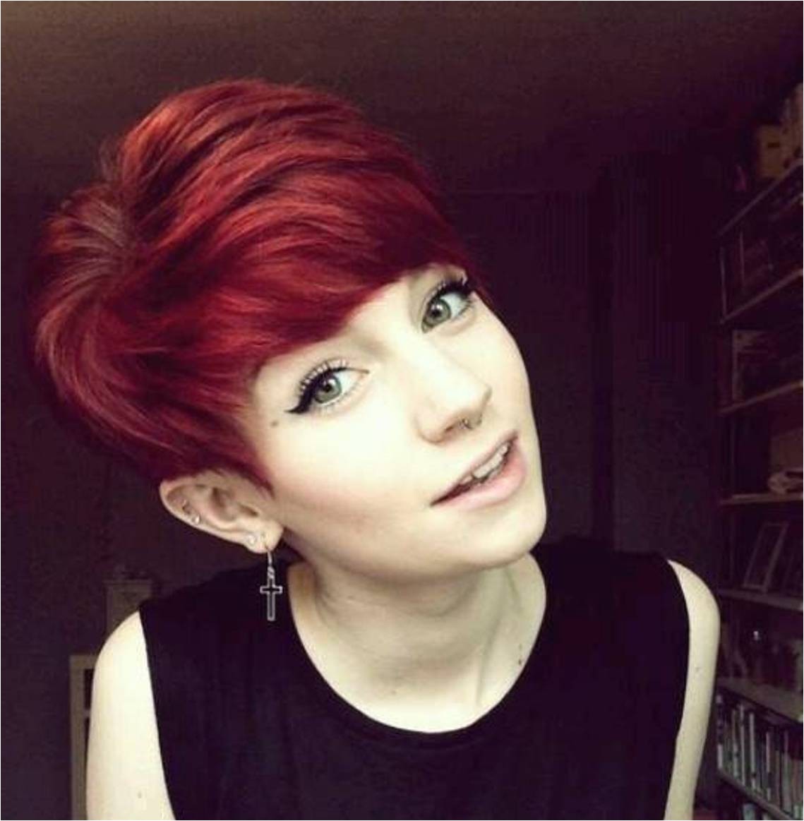 24 really cute short red hairstyles
