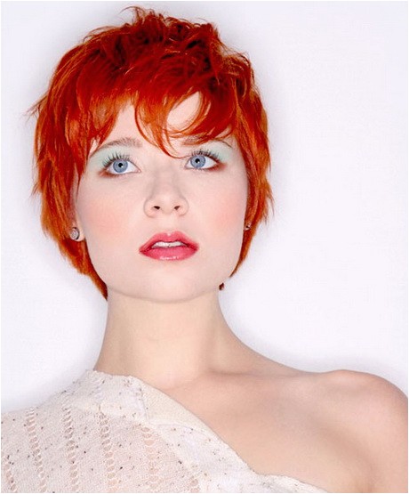 short haircuts for redheads