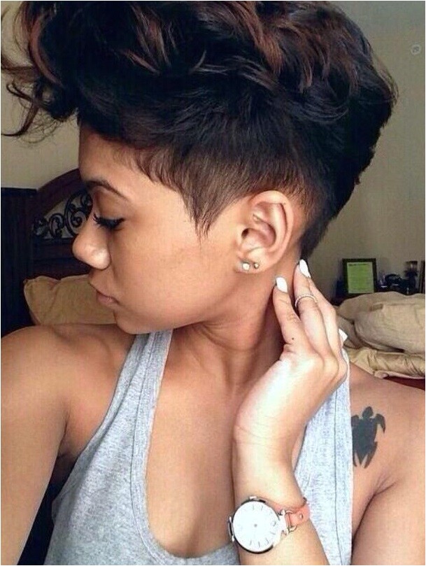 high fashion natural short hairstyles for black women