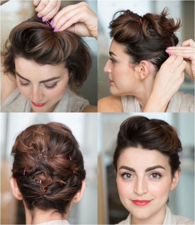 10 easy hairstyles in 5 minutes