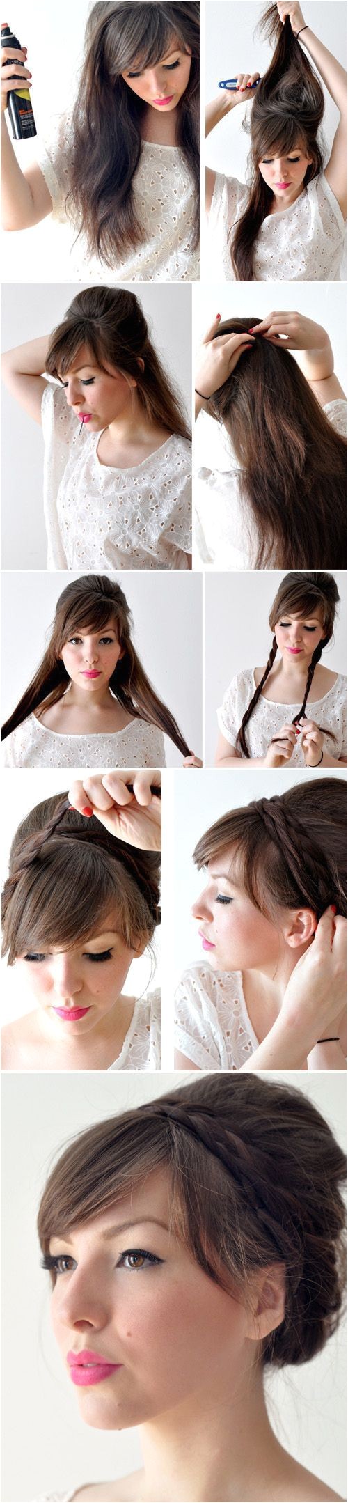creative hairstyles that you can easily do at 27 pics