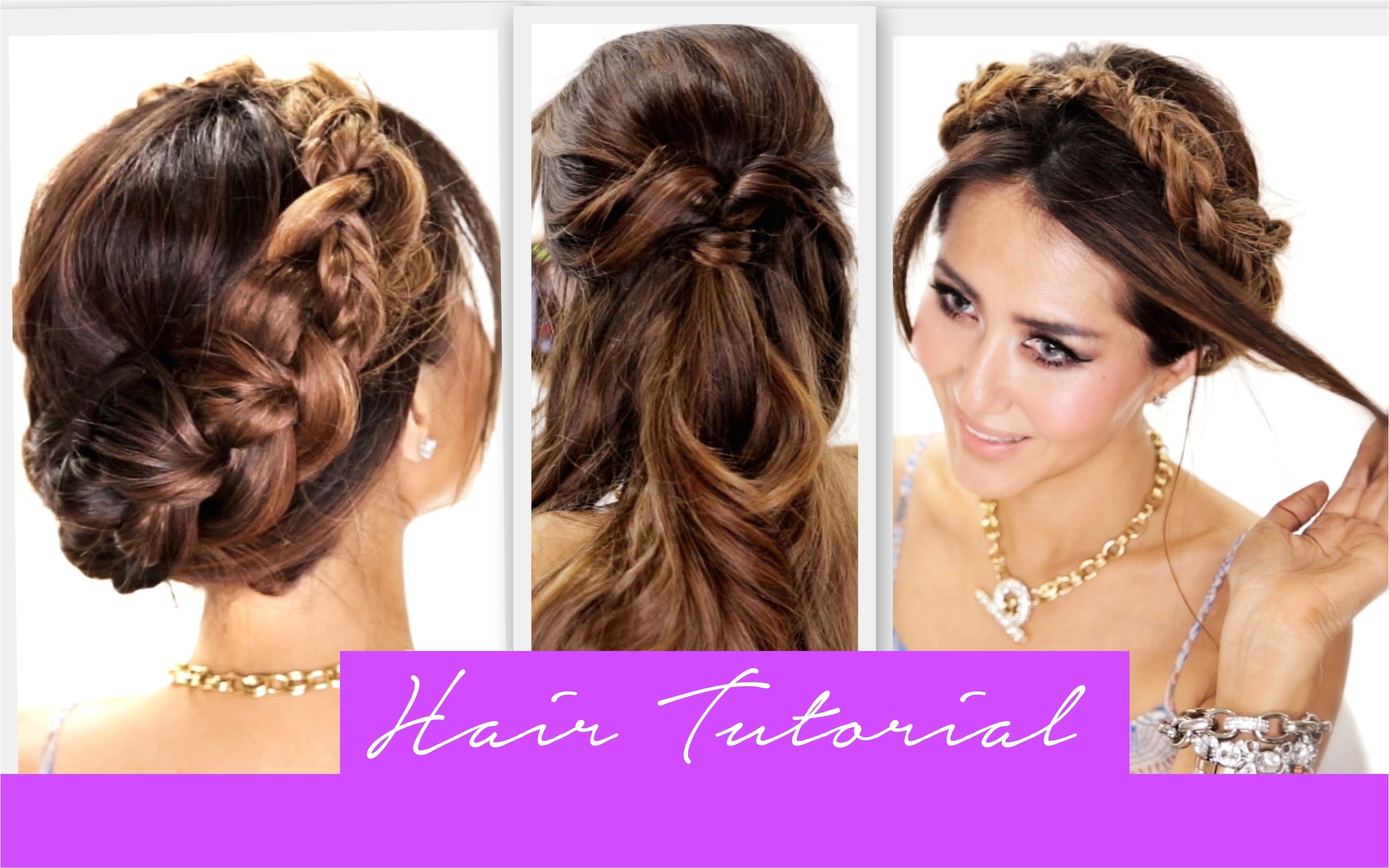 3 amazingly easy back to school hairstyles how to cute braids hairstyle hair