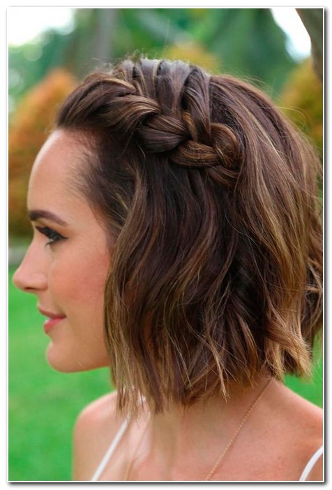 easy hairstyles for medium length hair to do at home