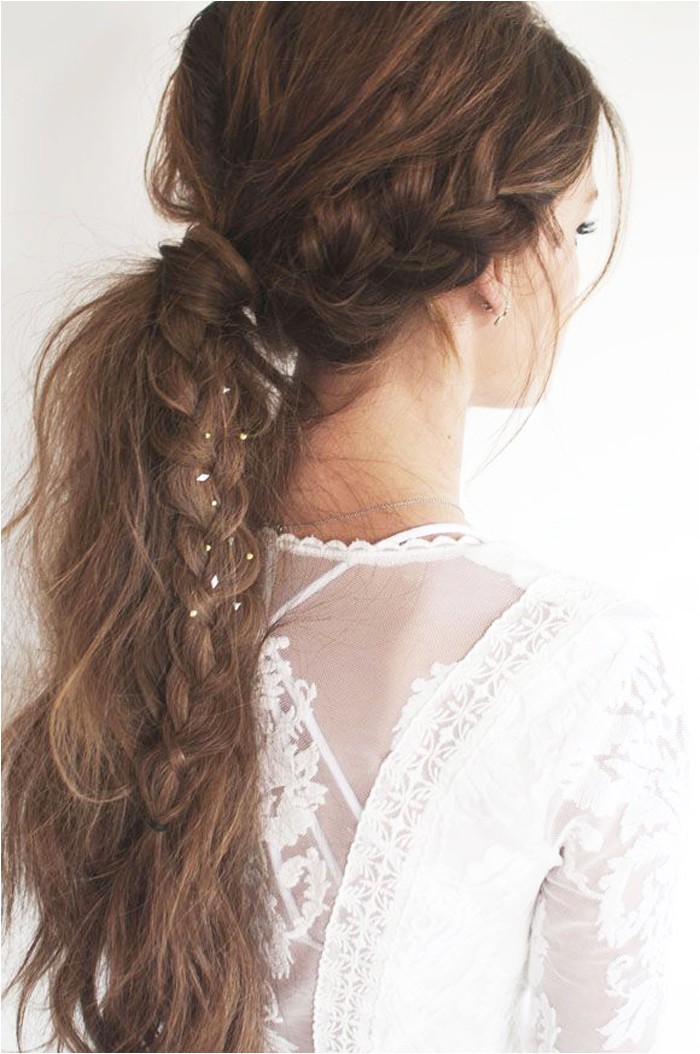 cute ponytail hairstyles for long hair