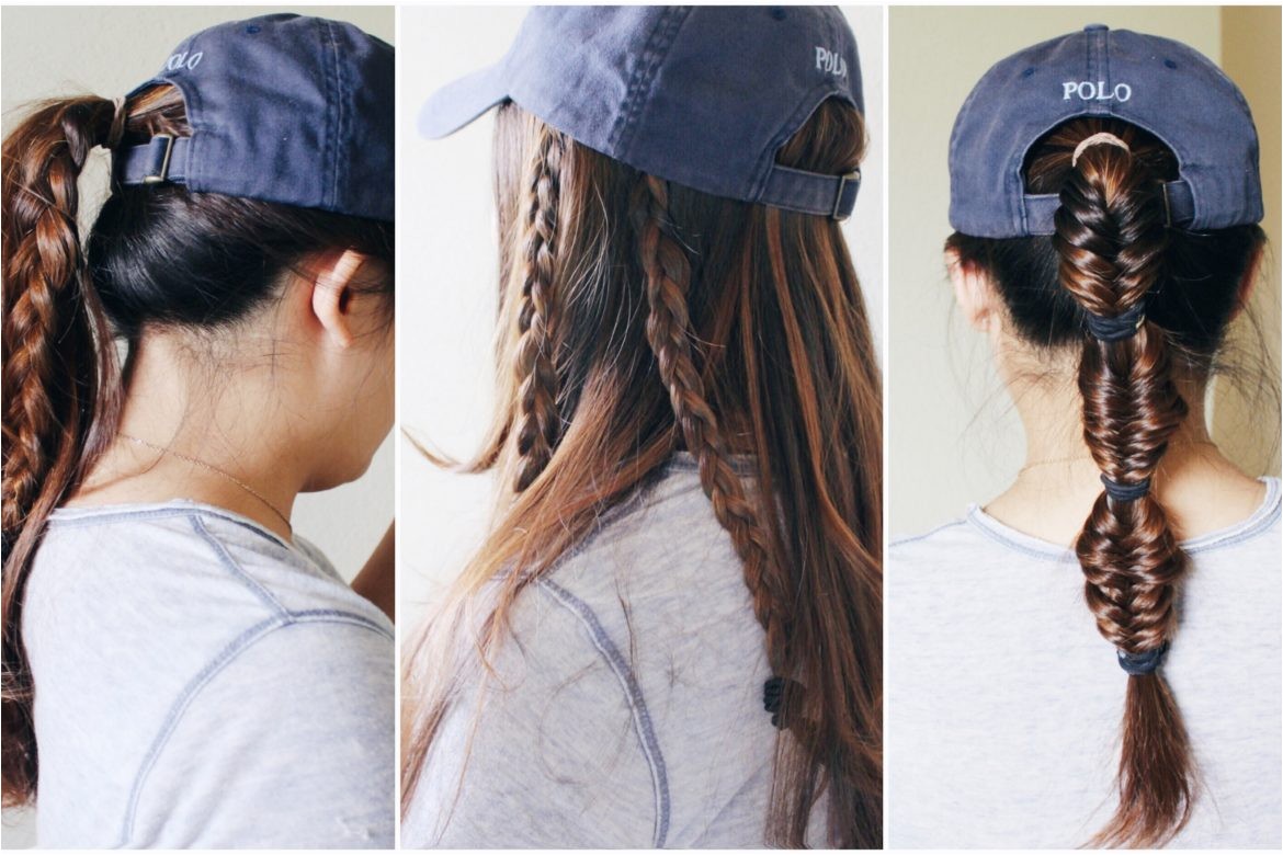 baseball hat hairstyles