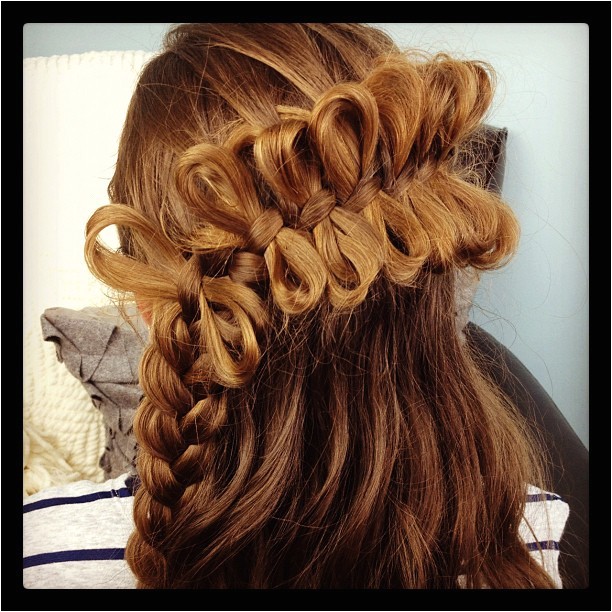 the bow braid cute braided hairstyles