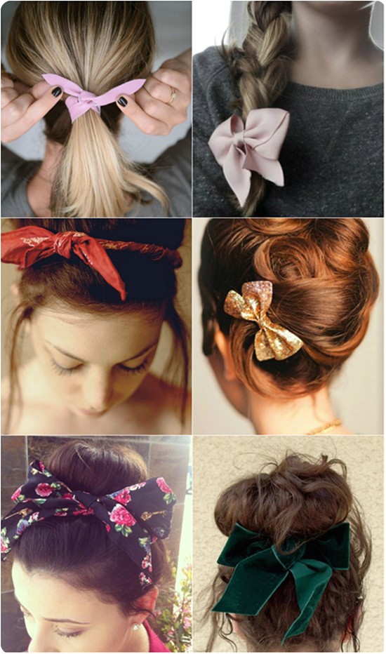 hair bow hairstyle