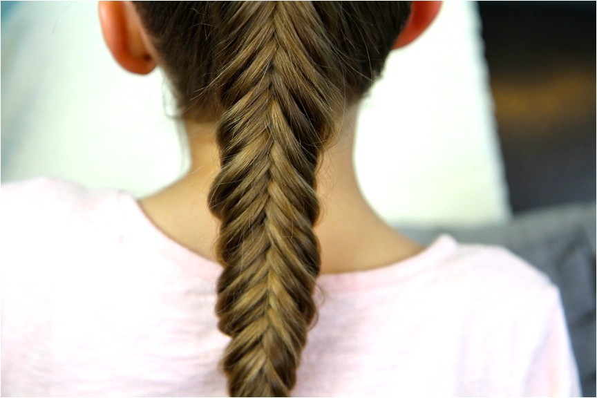 reverse fishtail braid cute braid hairstyles