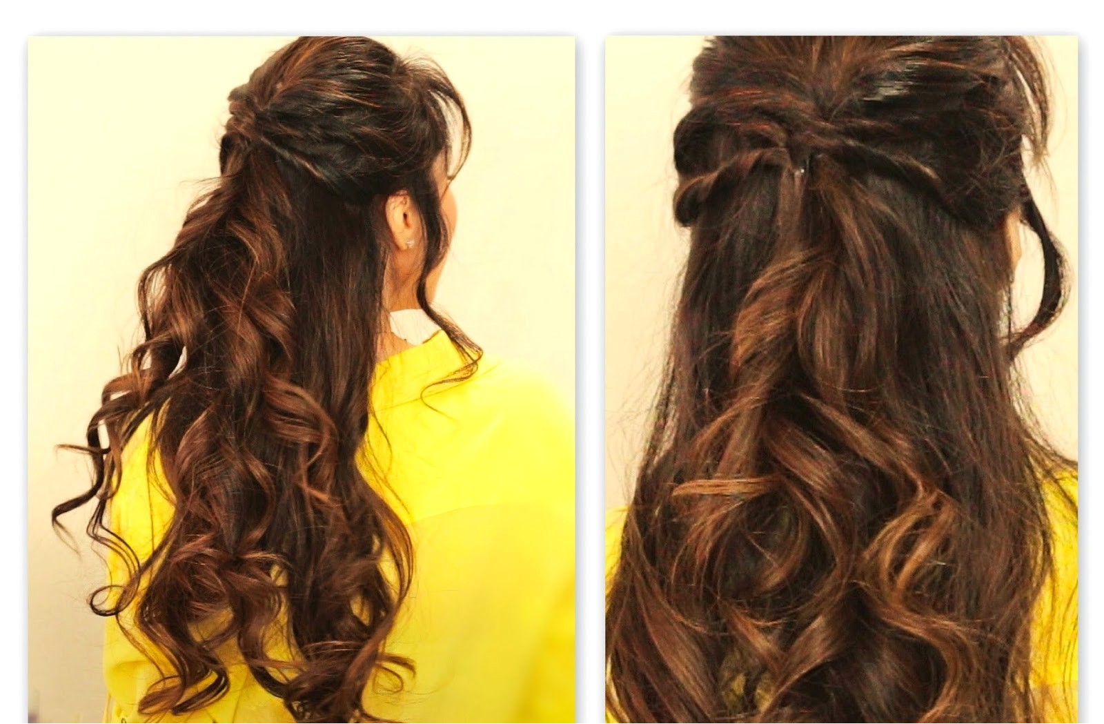 hairstyle images half up half down prom