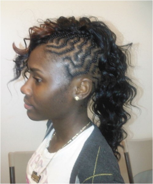 mohawk hairstyles for black women