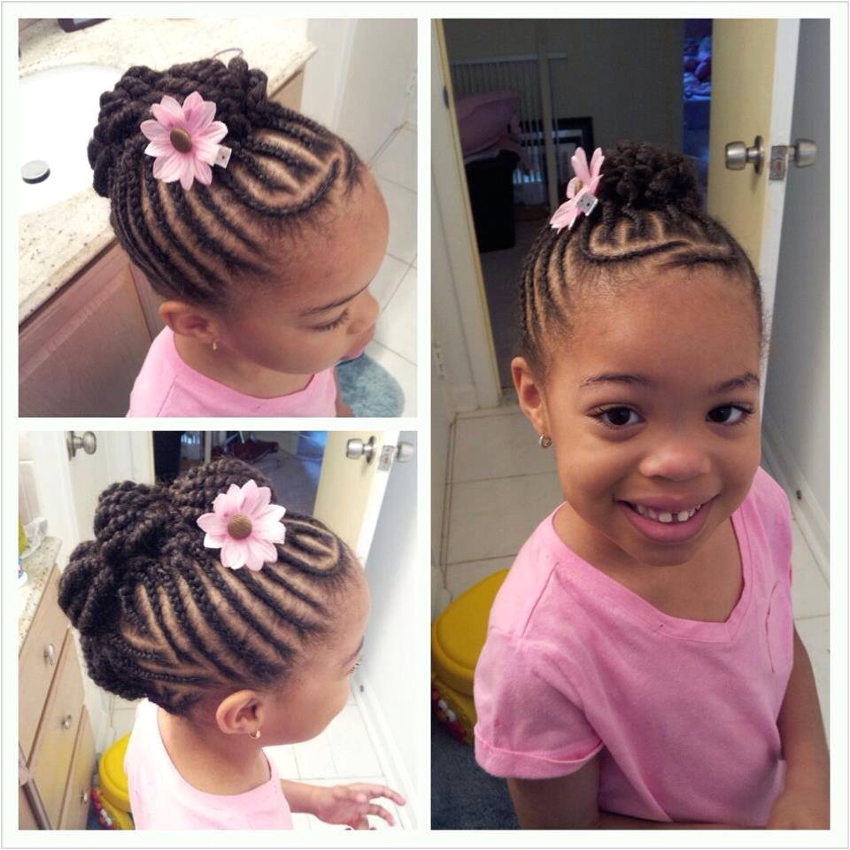 Cute Little Black Girl Hairstyles Awesome Cute Updo Natural Hair As Well Dyed Hair Ideas