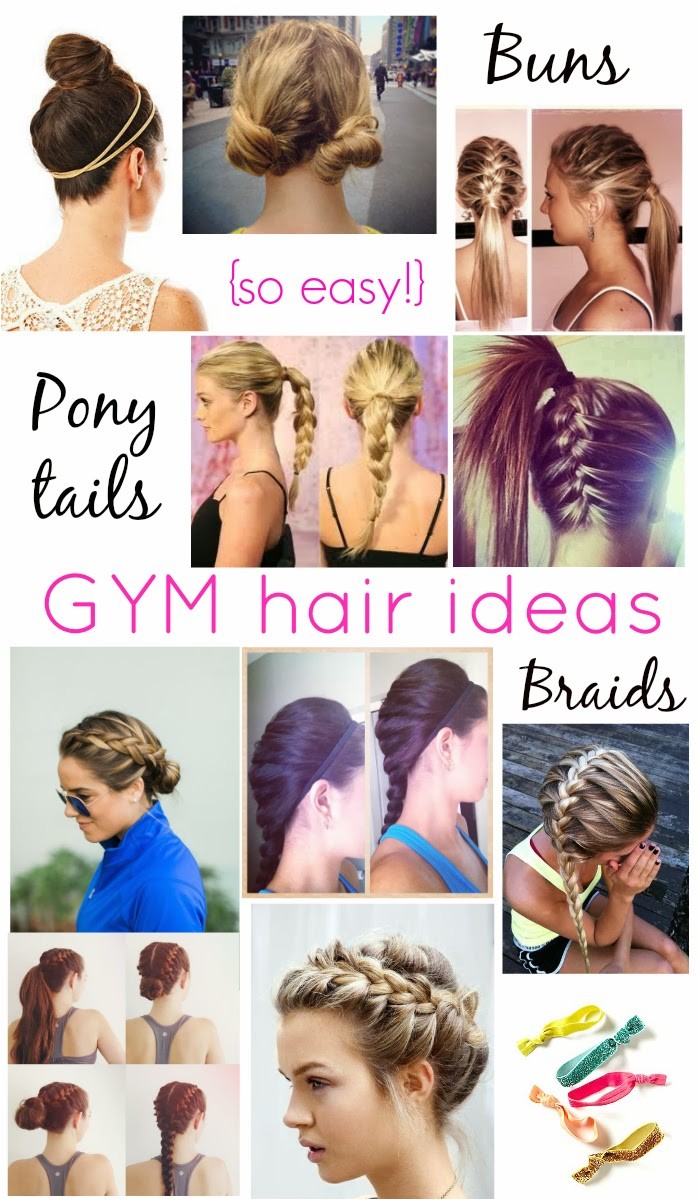 quick and easy hairstyles for pe