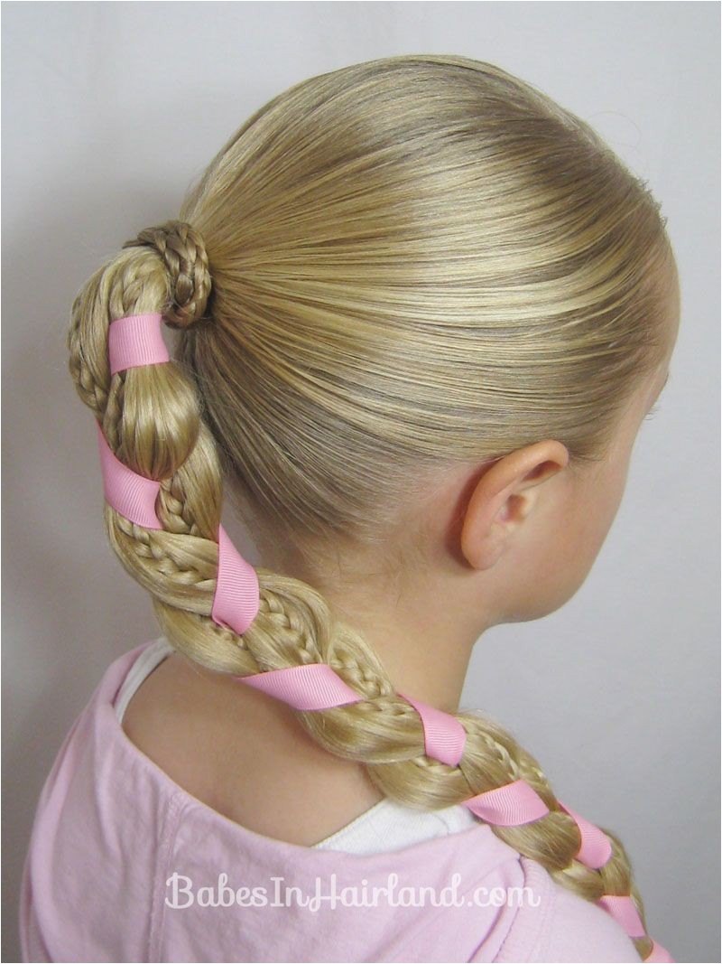 ribbon hairstyle