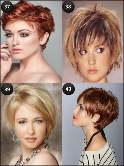 top 20 short hairstyles for oval faces