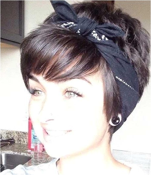 cute short hairstyles with headbands