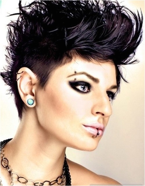 short punk hairstyles for women