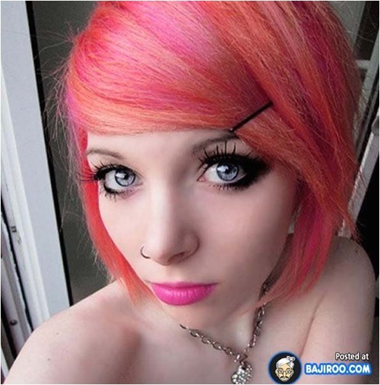 stylish short emo hairstyles