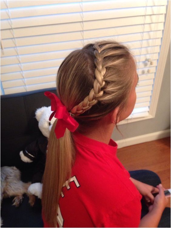 softball braids