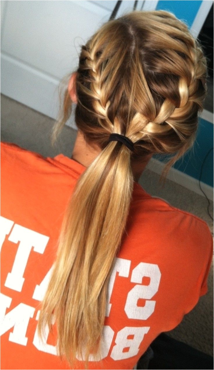 cute softball hairstyles