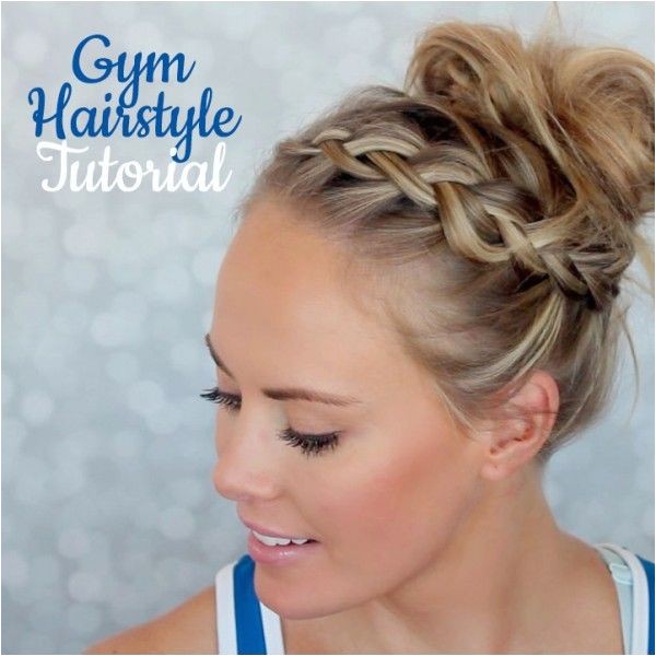 cute gym hairstyles