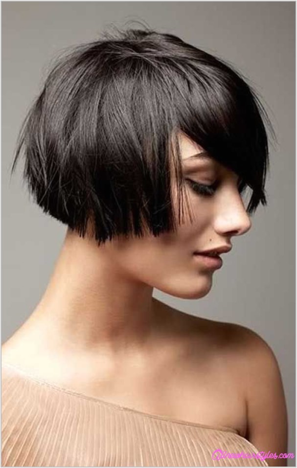 katherine kelly short haircut chic blunt bob cut for women