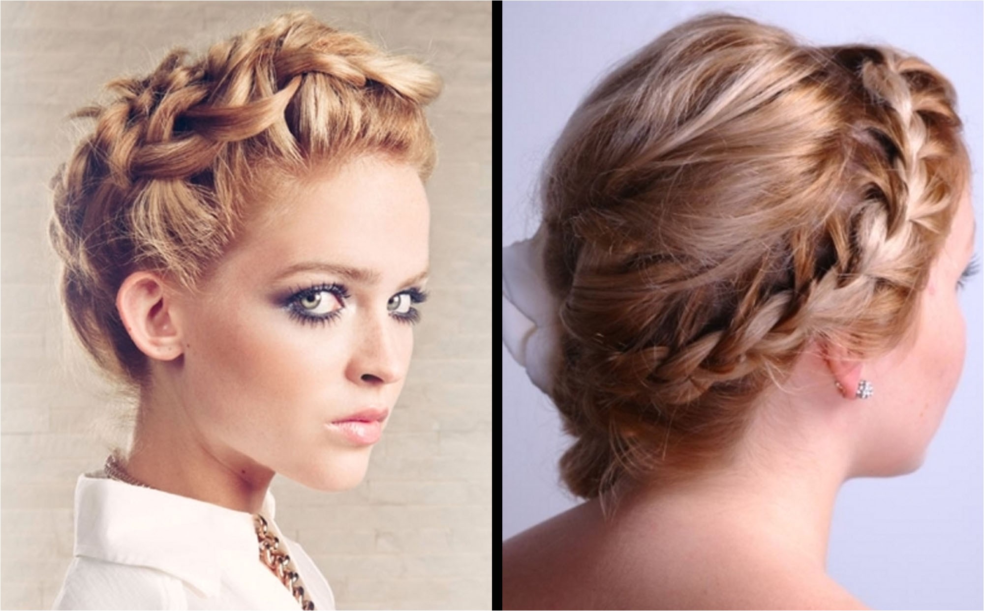 formal hairstyles of braided updo hairstyles as wedding hairdo by hair salon