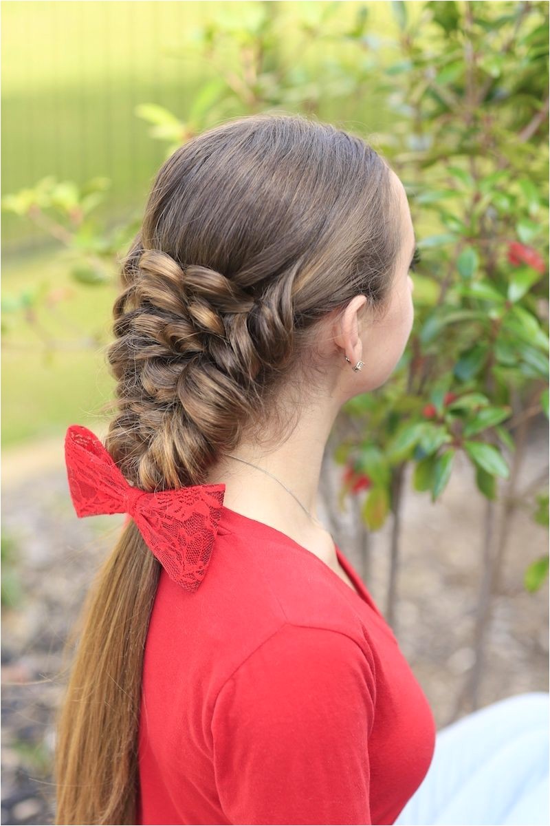 Banded Puff Braid · Mermaid HairstylesHairstyles With BraidsCute Girls