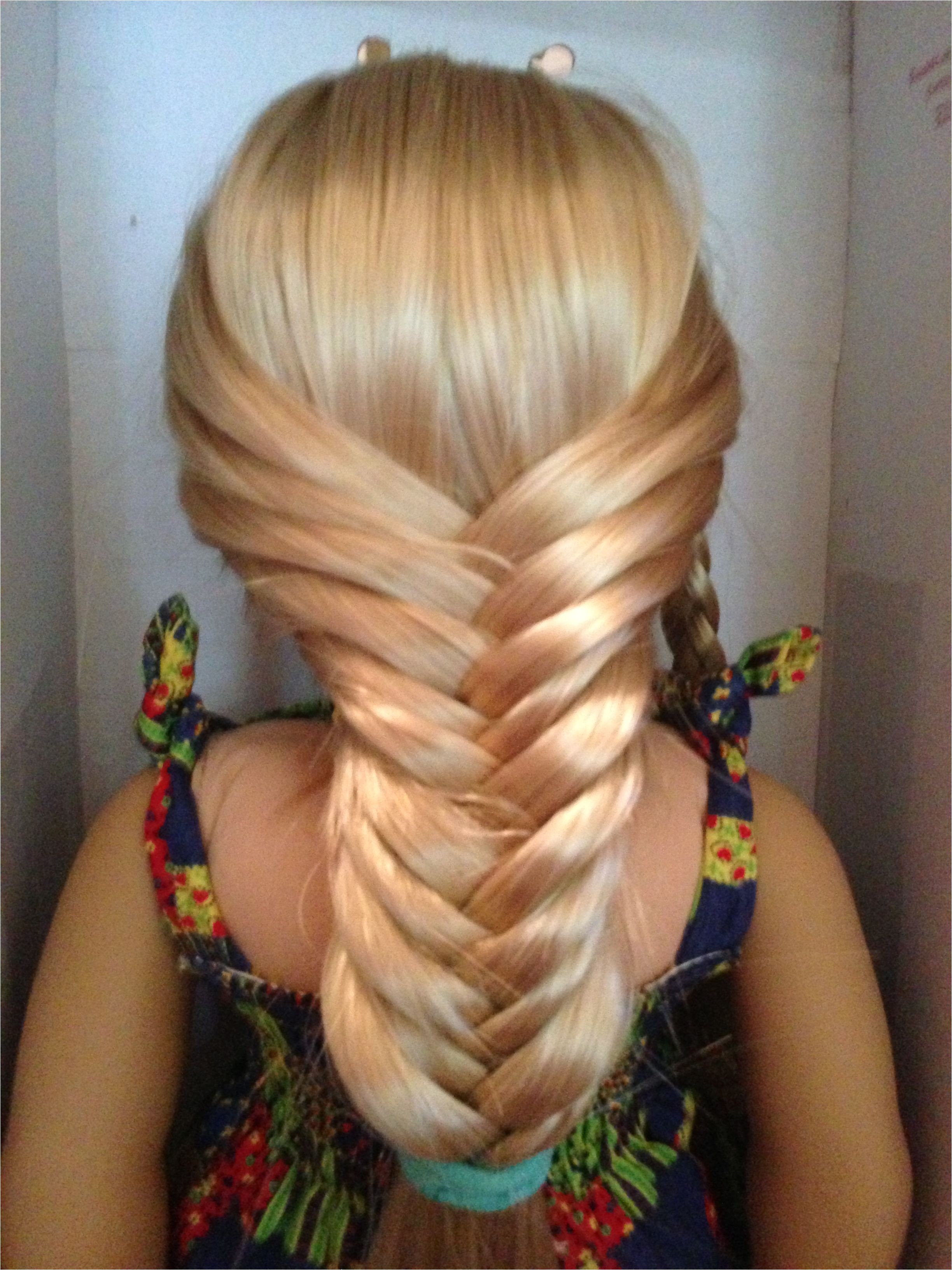 Fishtail braid are perfect and easy to do on American Girl doll Julie since her hair is really long If you continue scrolling on my board Fun Hairstyles