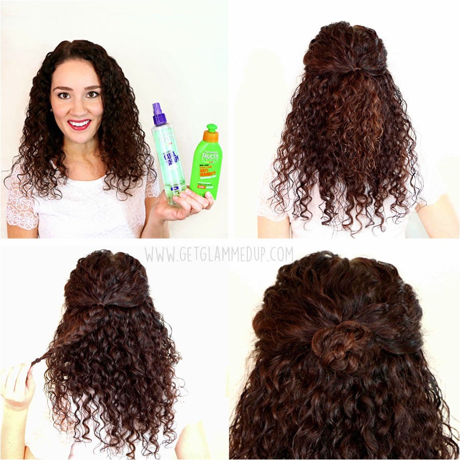 easy natural curly hairstyles