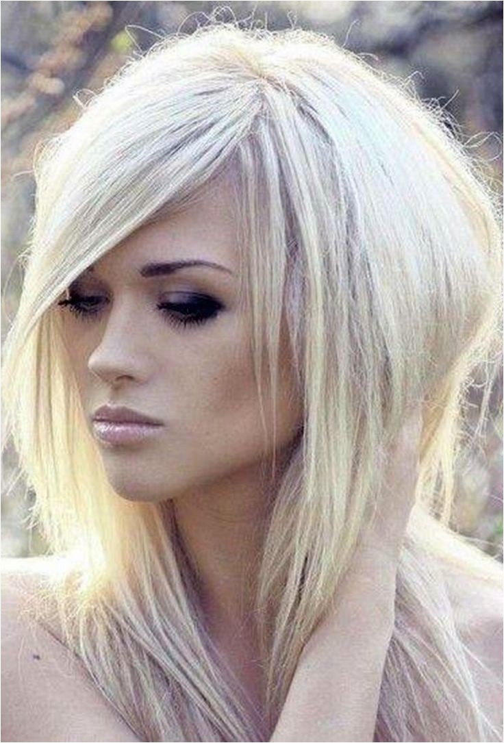 edgy long bob hairstyles