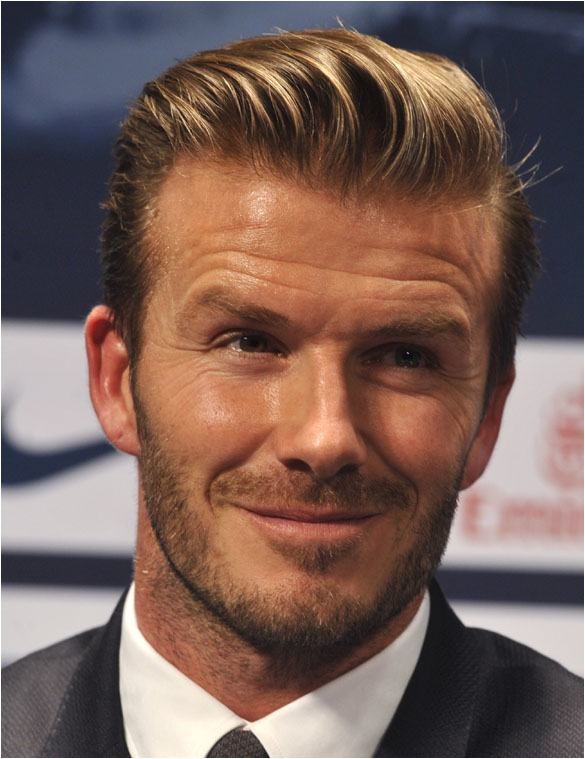 david beckham hairstyles