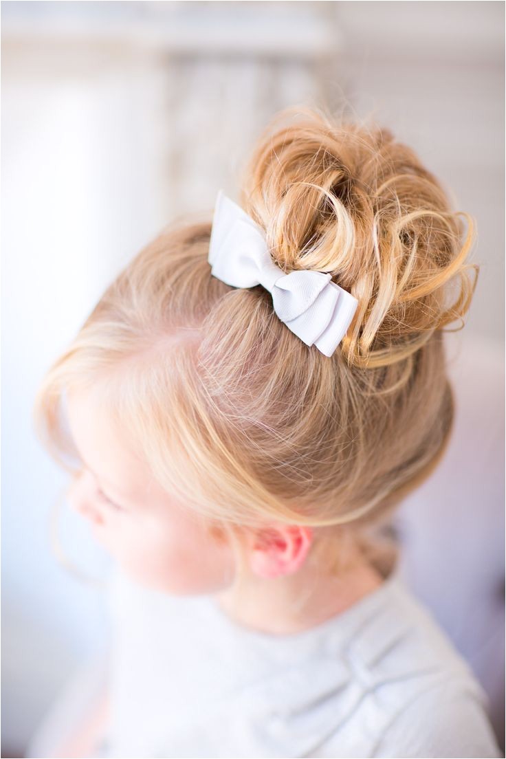 The Vault Curated & Refined Wedding Inspiration Style Me Pretty toddler girl hair wedding