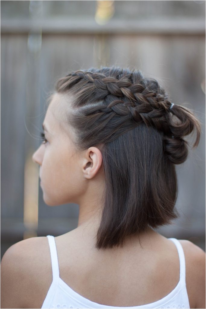 5 braids for short hair