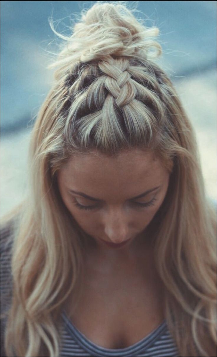 easy french braid hairstyles