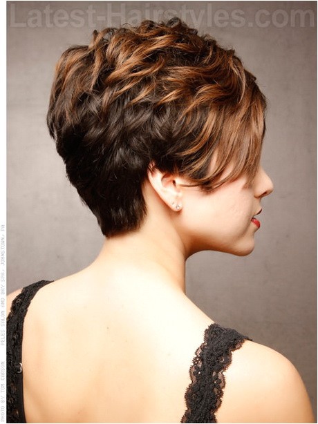 short haircuts front and back view