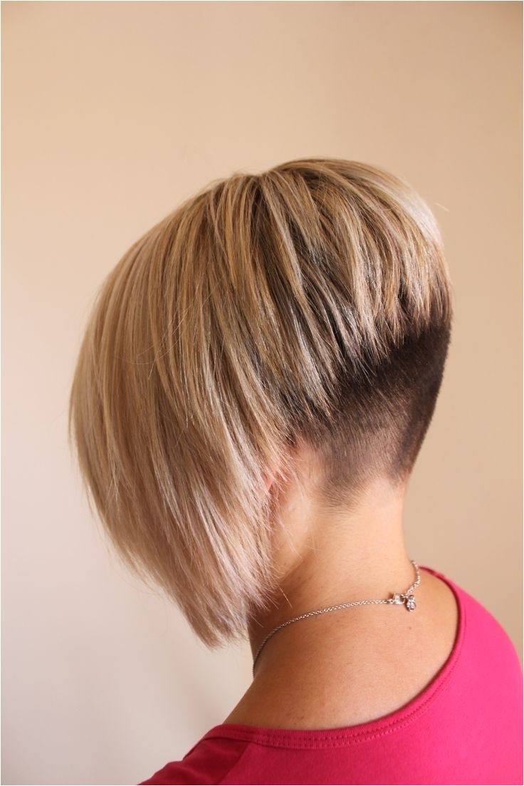 funky angled bob