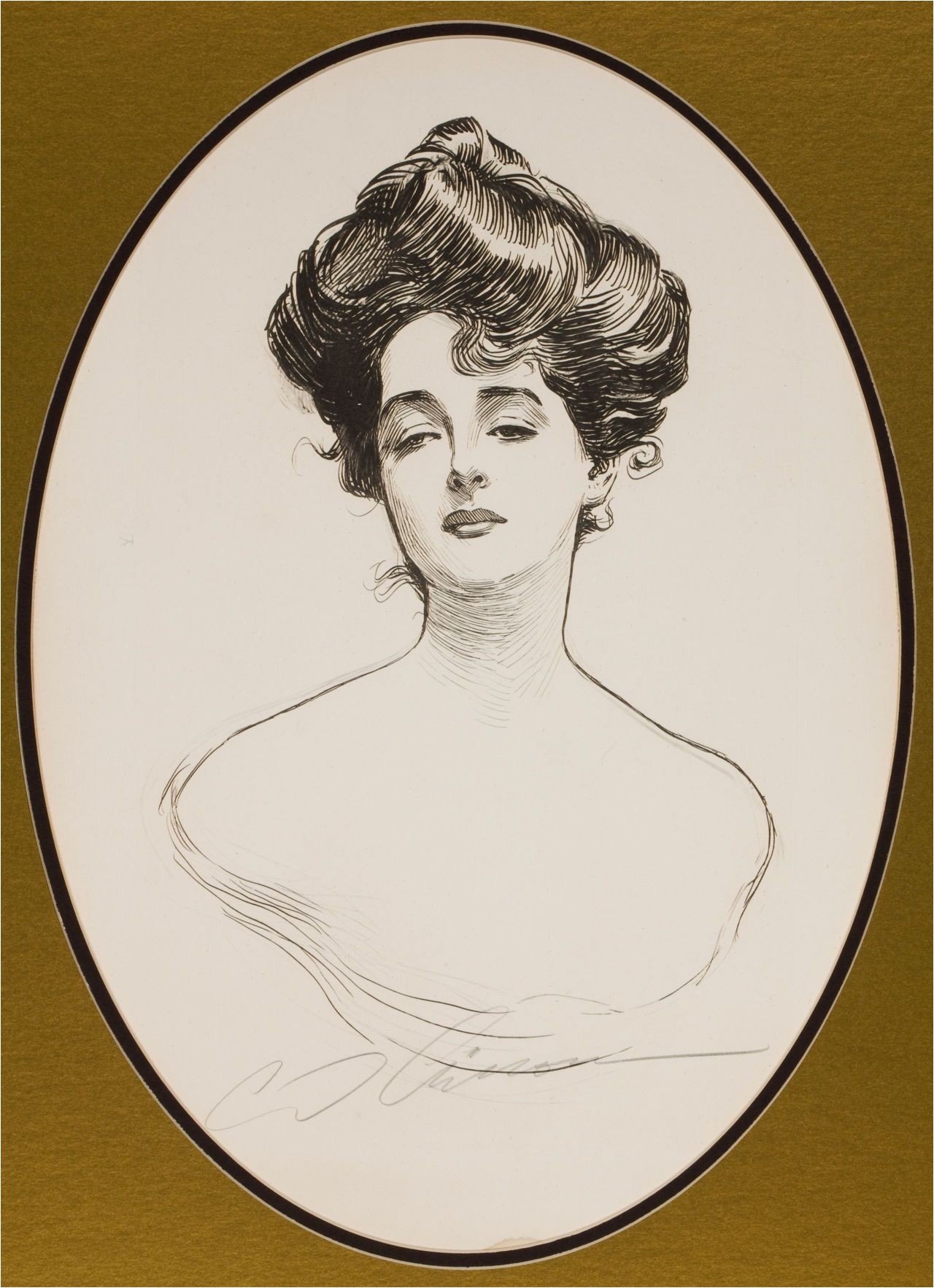 CHARLES DANA GIBSON American 1867 1944 Gibson Girl